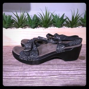 Sparkly Dansko sandals